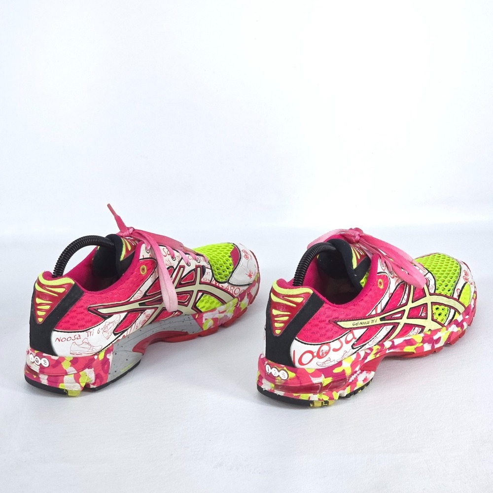 Asics Gel-Noosa Tri 6 Womens 10 Multicolor Running Shoes T163N Graffiti Athletic - Picture 11 of 11